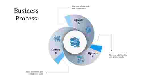 business process powerpoint-business process-blue